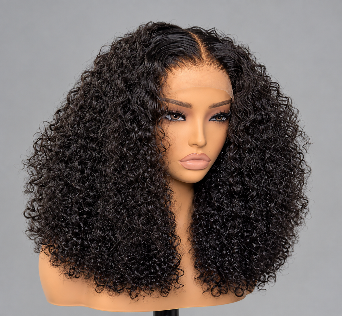 Virgin curly hair
