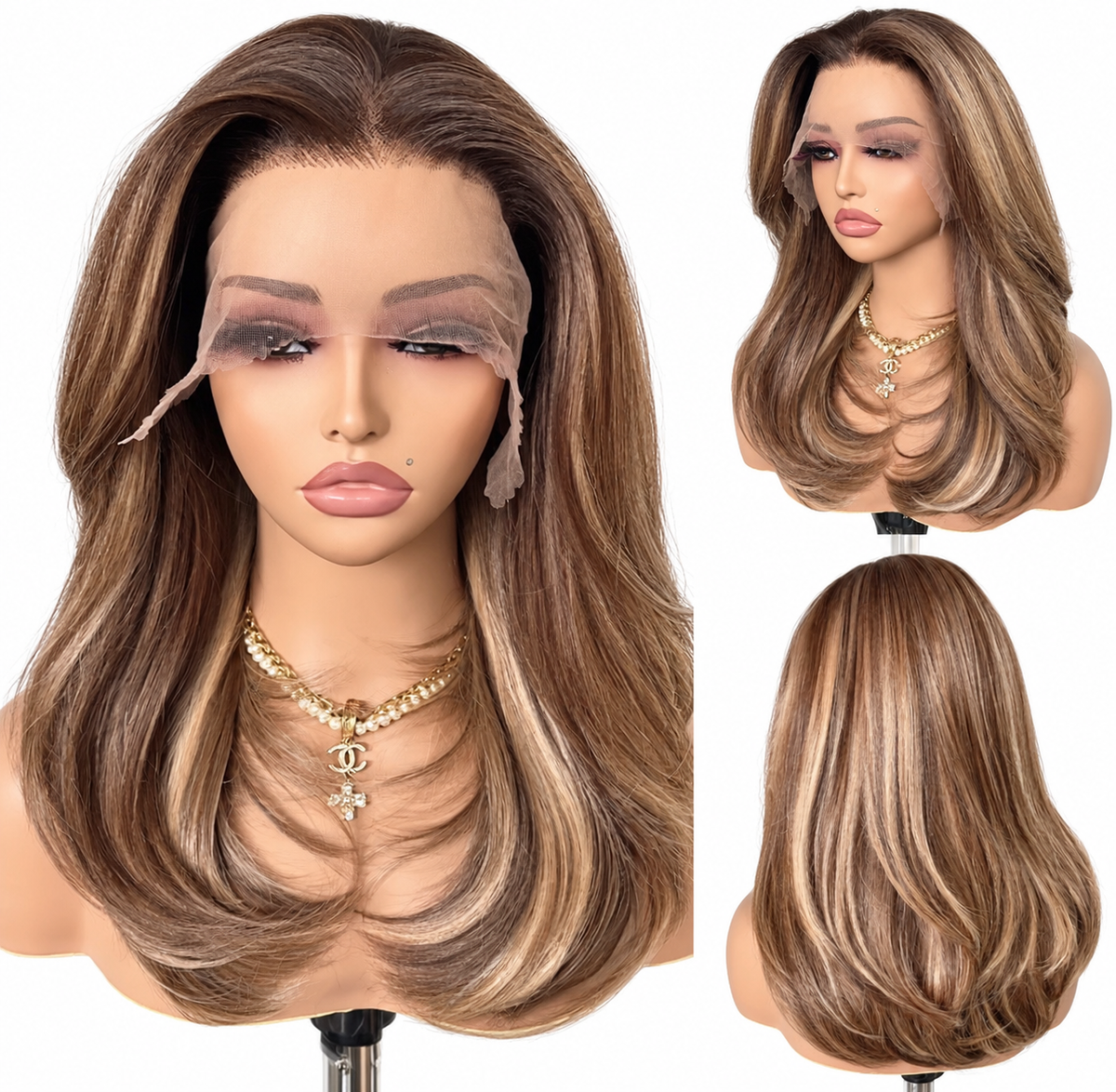 Futura honey blonde wig